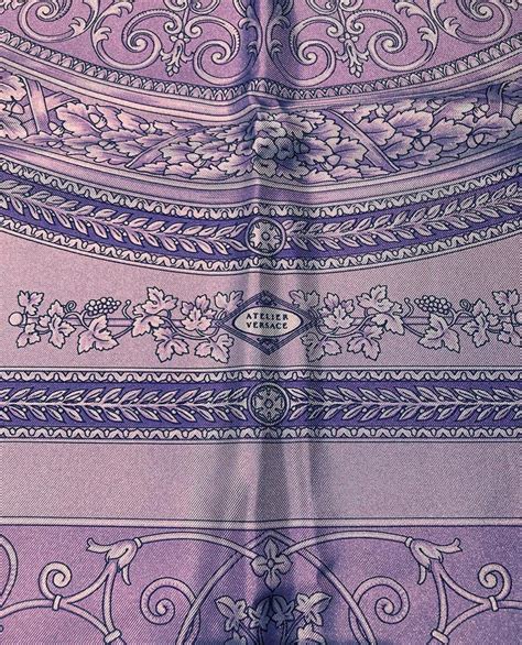 versace schal lila